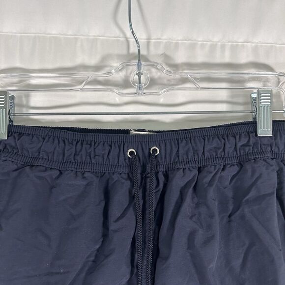 Paul Smith Swim Trunks Men's Large Blue Striped Mesh Lined Pockets Drawstring - Picture 2 of 8